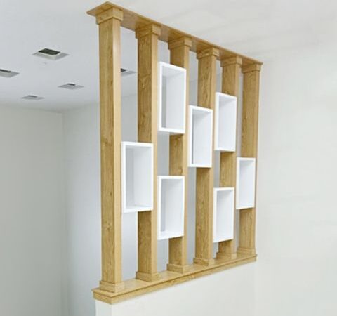 Lam gỗ ốp tường phòng khách dọc 4×8cm