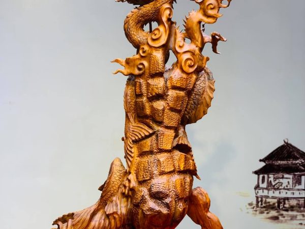 Tượng cá chép vượt vũ môn