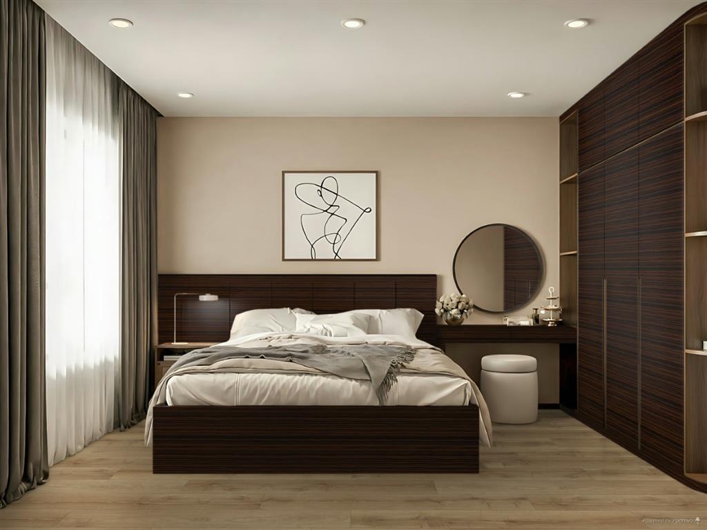 An Cường Laminate LK 4464 A – Zebrano Brown