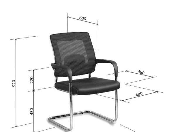 Ghế quỳ GQ05-M W590 x D600 x H920 mm