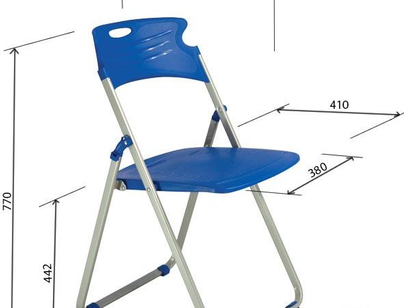 Ghế gấp GG07-S W475 x D520 x H770 mm