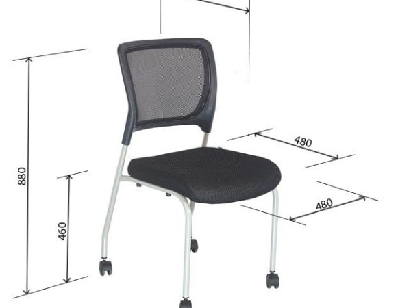 Ghế tựa GT09 W480 x D590 x H880 mm