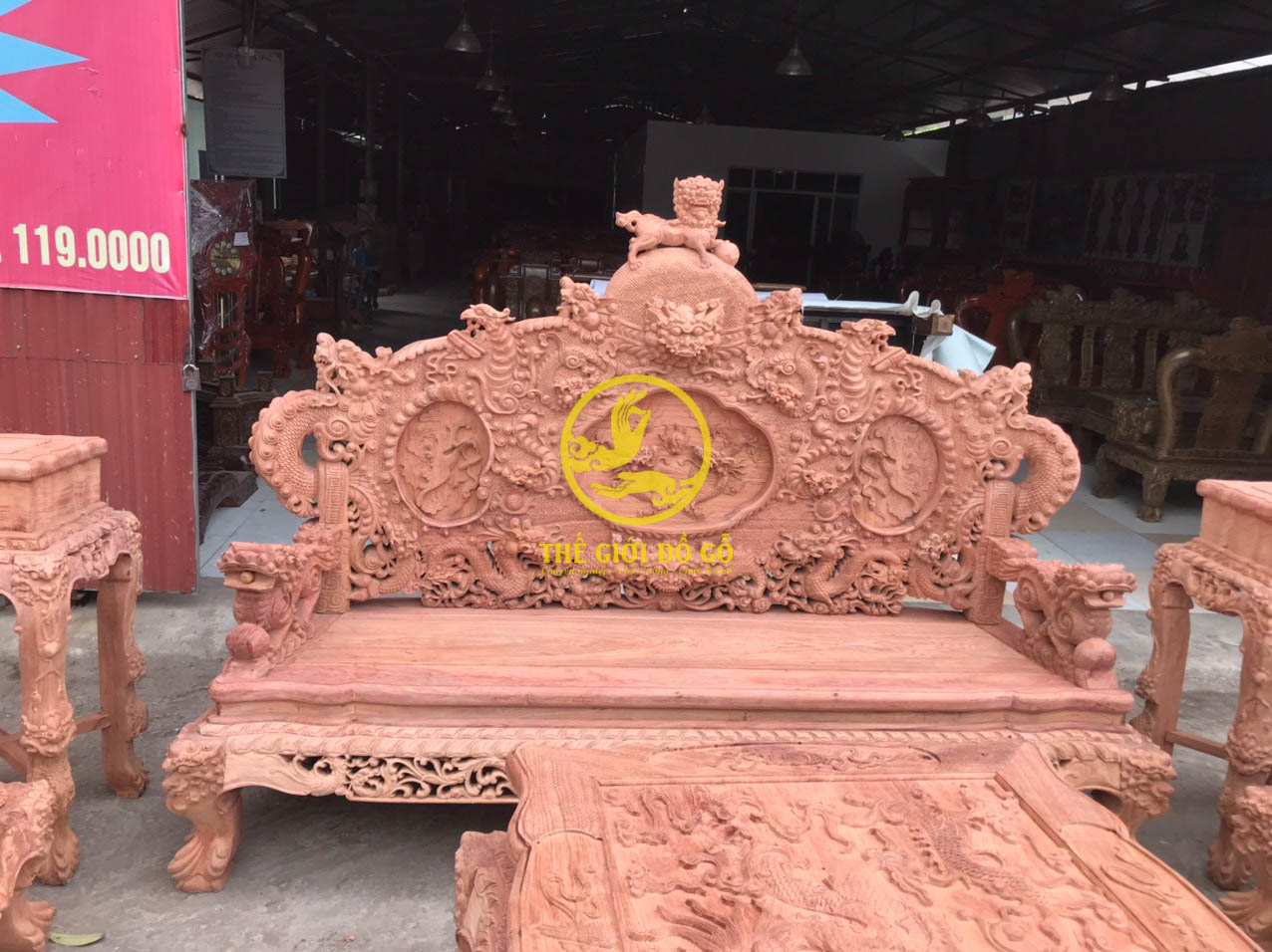 Rồng đỉnh hương Lào 12 món hàng chất lượng