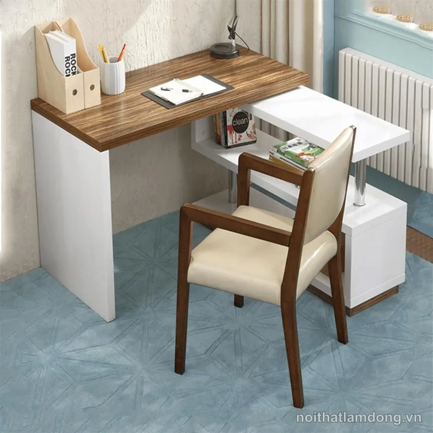 Bàn làm việc giá rẻ kiểu dáng hiện đại GHS-4586