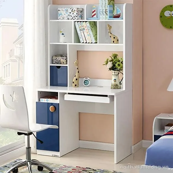 Bộ bàn học tại nhà thiết kế đẹp GHS-4786