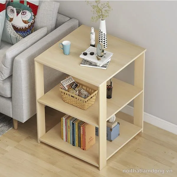 Đôn để đồ, kệ trang trí bằng gỗ 30cm nhỏ gọn GHC-51154