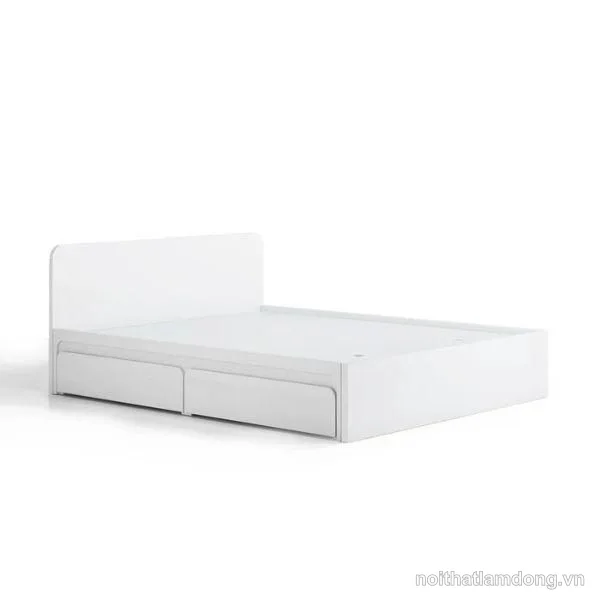 Giường ngủ gỗ 2 ngăn kéo hiện đại GHY-508