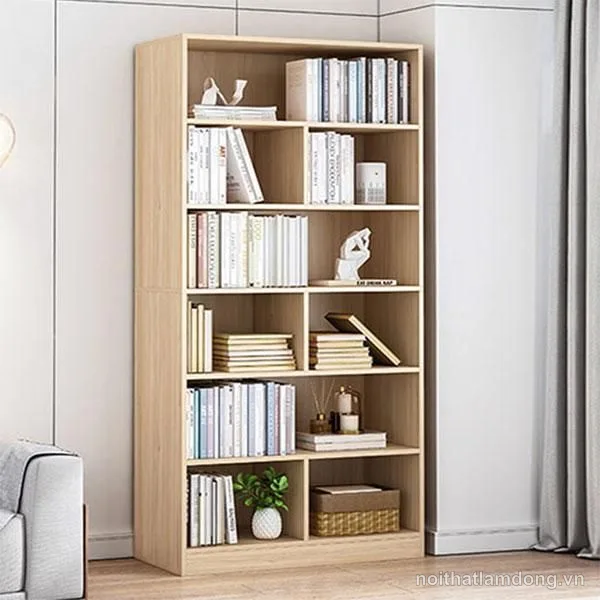 Kệ để sách báo gỗ MDF phủ melamine GHS-2397