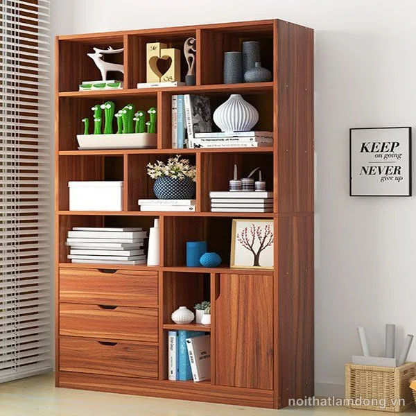 Kệ để sách gia đình bằng gỗ công nghiệp GHS-2268