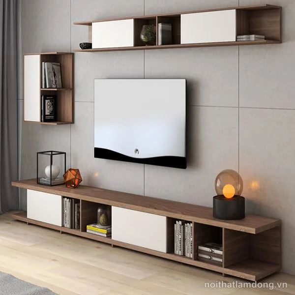 Kệ tivi gia đình dáng thấp gỗ công nghiệp GHS-3259