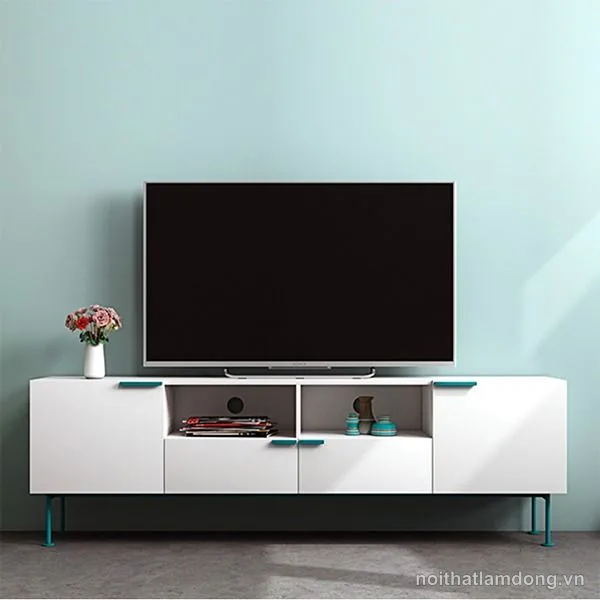Kệ tivi gia đình gỗ công nghiệp chân sắt GHS-3266