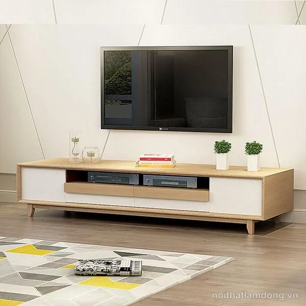 Kệ tivi gỗ công nghiệp phong cách thanh lịch GHS-3277