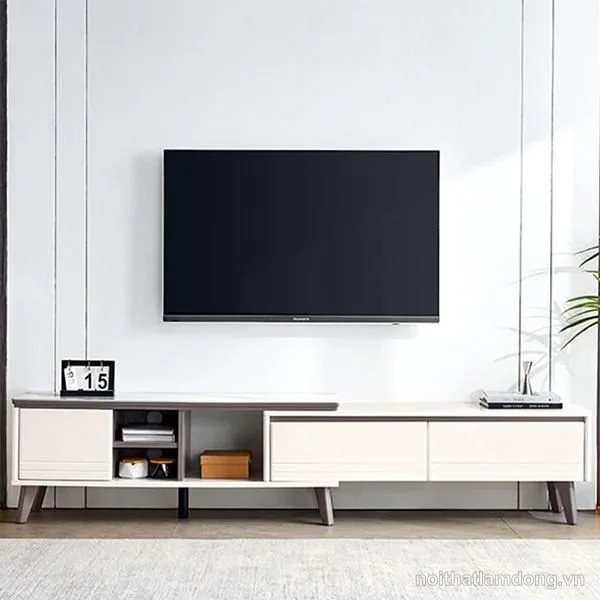 Kệ tivi hiện đại bằng gỗ phòng khách MDF GHS-3539