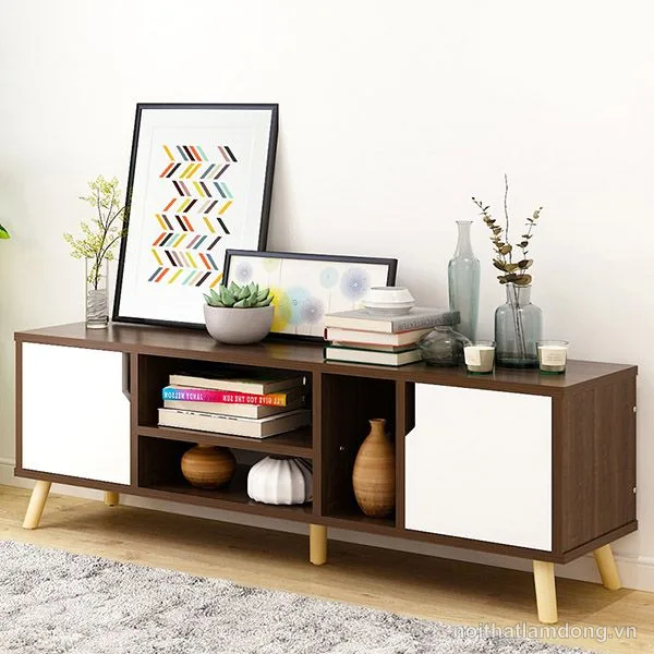 Kệ tivi phòng khách gỗ công nghiệp hiện đại GHS-3347