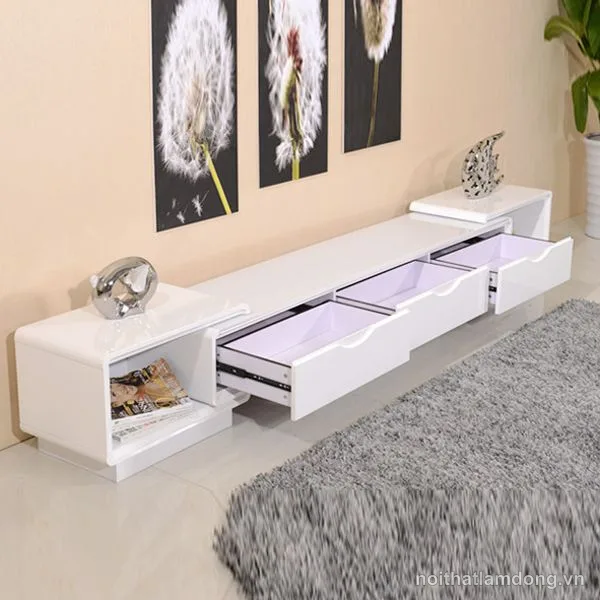 Kệ tivi gỗ phòng khách mẫu GHS-343