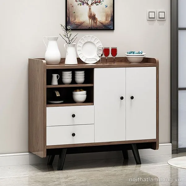 Tủ bếp gia đình gỗ công nghiệp nhỏ gọn GHS-5807