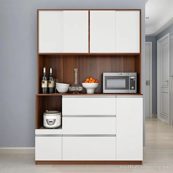 Tủ bếp gia đình gỗ công nghiệp tiện dụng GHS-5542