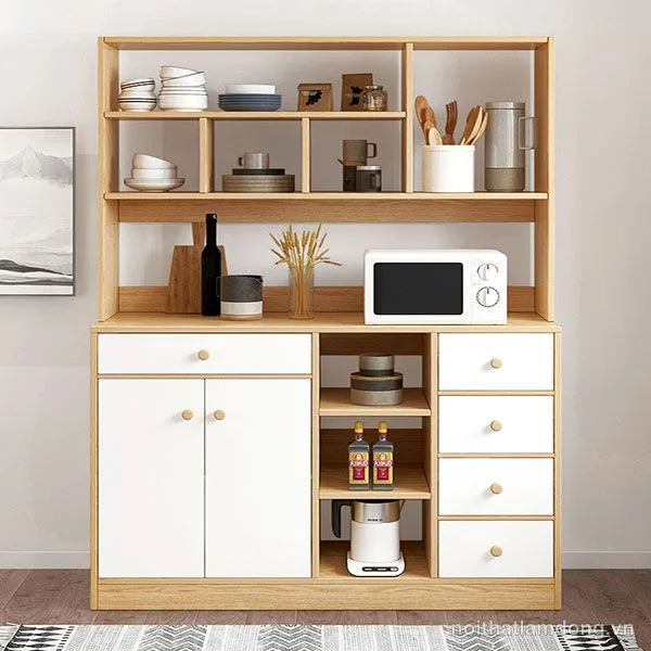 Tủ bếp gỗ công nghiệp cho gia đình GHS-5980