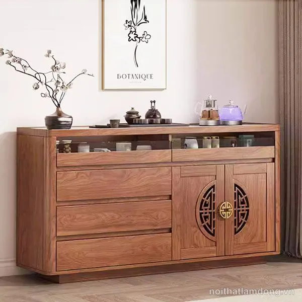 Tủ chạn hiện đại để đồ nhà bếp đa năng GHS-52591