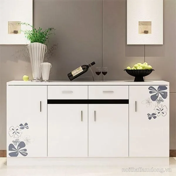Tủ bếp gỗ đẹp mẫu GHS-549