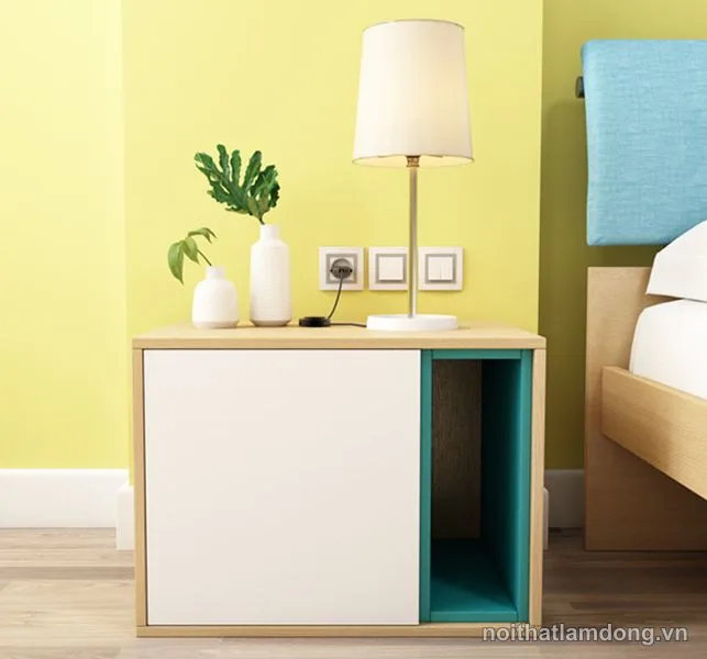 Tủ để đồ trang trí đầu giường hiện đại GHS-5510