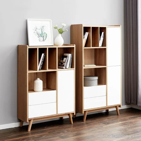 Tủ để đồ trang trí gỗ công nghiệp hiện đại GHS-5675