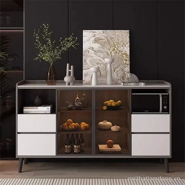 Tủ đựng bát đĩa đẹp sang trọng GHS-52004