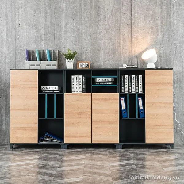 Tủ đựng hồ sơ văn phòng thiết kế tiện dụng GHS-51154