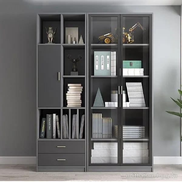 Tủ đựng tài liệu gia đình bằng gỗ MDF cao cấp GHS-51326