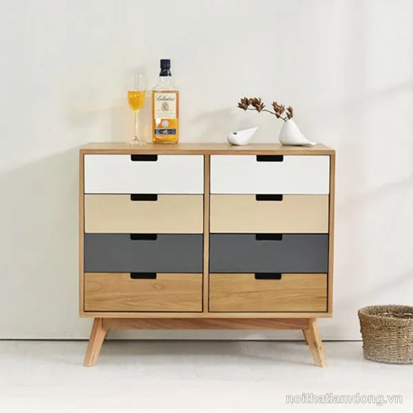 Tủ gỗ để đồ nhiều ngăn GHS-5411