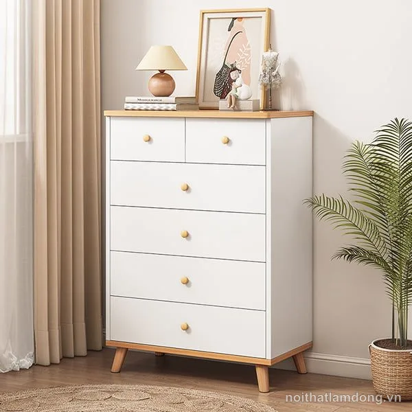 Tủ ngăn kéo đựng đồ đơn giản GHS-51547