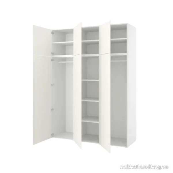 Tủ quần áo 3 gian tích hợp GHY-208
