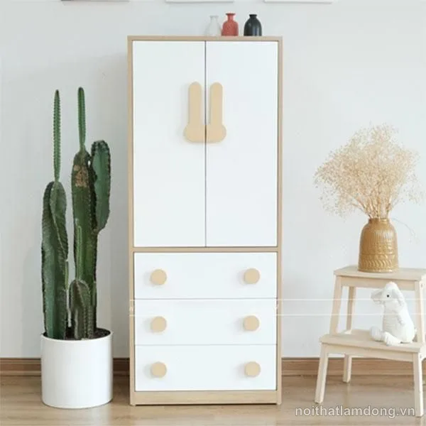 Tủ quần áo nhỏ đẹp cho bé GHS-52205