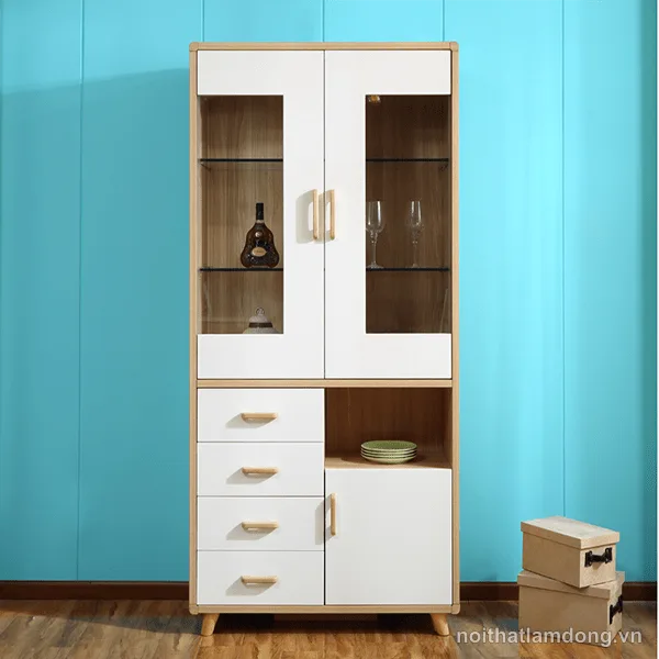 Tủ rượu gia đình thanh lịch, trang trí phòng khách GHS-5449