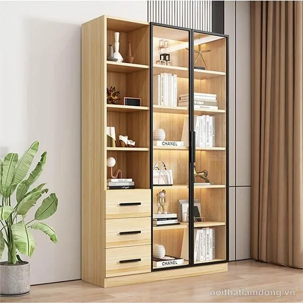 Tủ tài liệu 3 buồng Bắc Âu GHS-51933