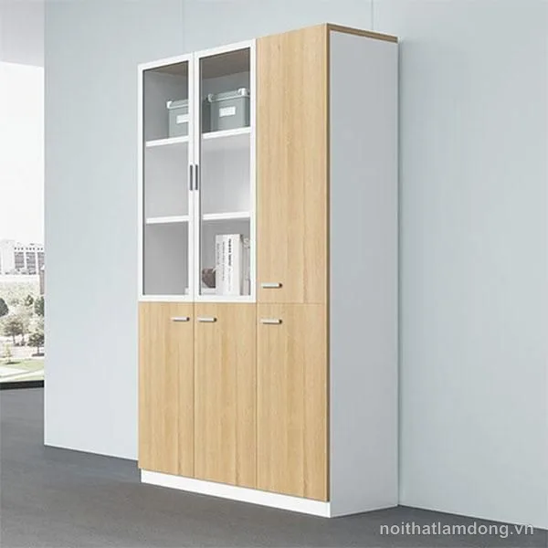 Tủ tài liệu bằng gỗ thiết kế sang trọng GHS-51241