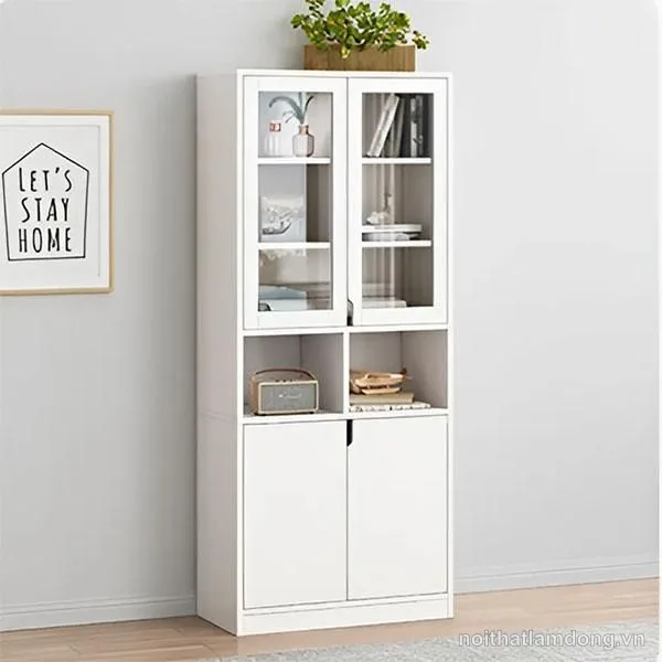 Tủ tài liệu gỗ công nghiệp sang trọng GHS-2456