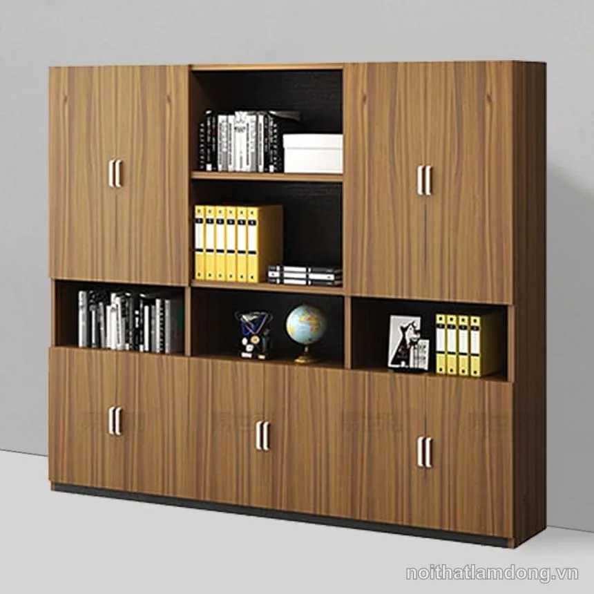 Tủ tài liệu gỗ MDF cao cấp thiết kế sang trọng GHS-51570