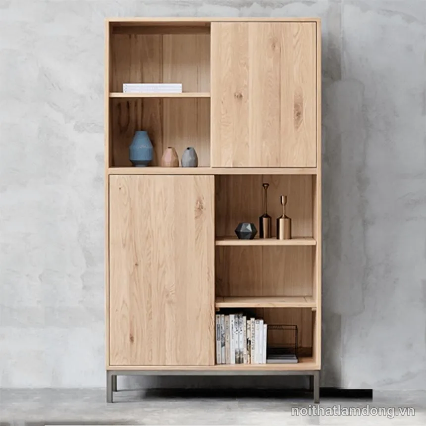 Tủ tài liệu gỗ nhỏ gọn cho gia đình GHS-5611