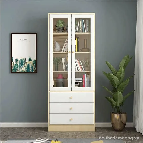 Tủ tài liệu gỗ đẹp hiện đại GHS-51921
