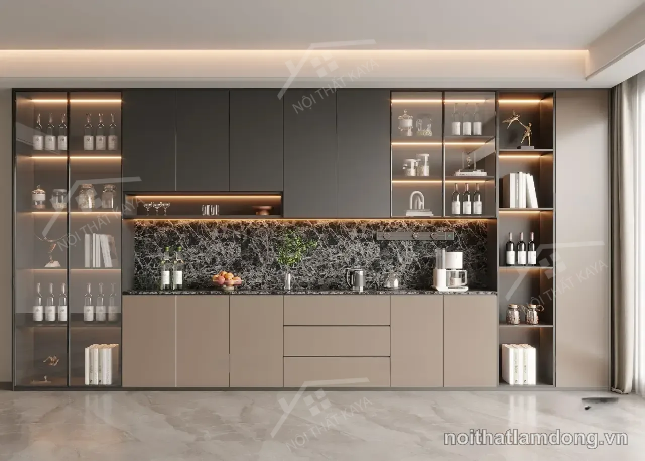 Tủ rượu MDF TR001