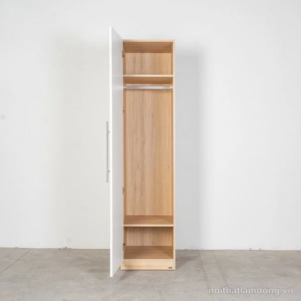 Tủ Quần Áo Gỗ Thanh Treo MOHO VIENNA Tay Nắm 201 4 Màu