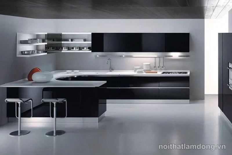 Tủ bếp nhựa Acrylic ML 77